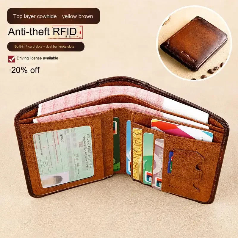 RFID-Blocking Minimalist Wallet – DRM